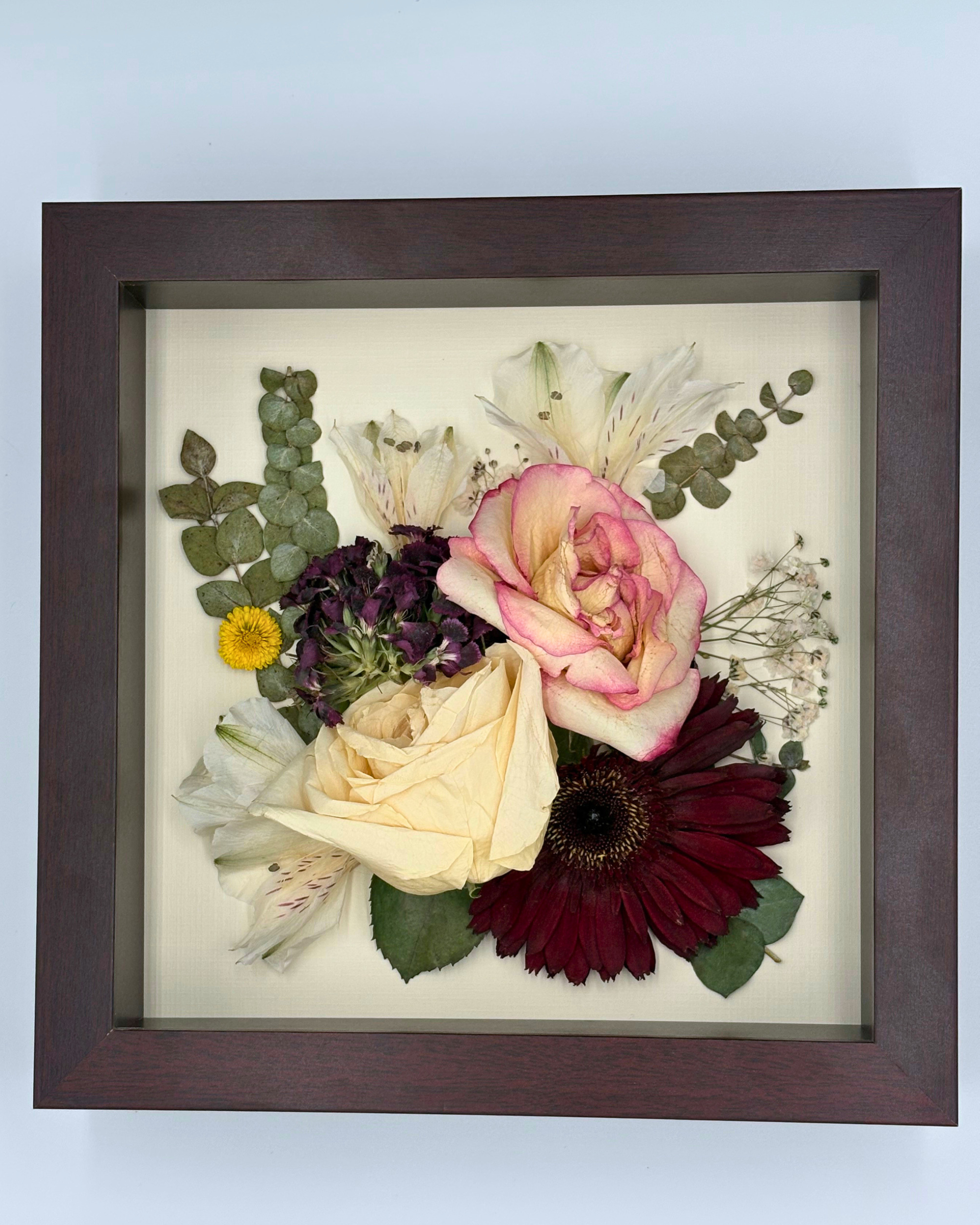 Floral Shadow Box - 40% off now through June