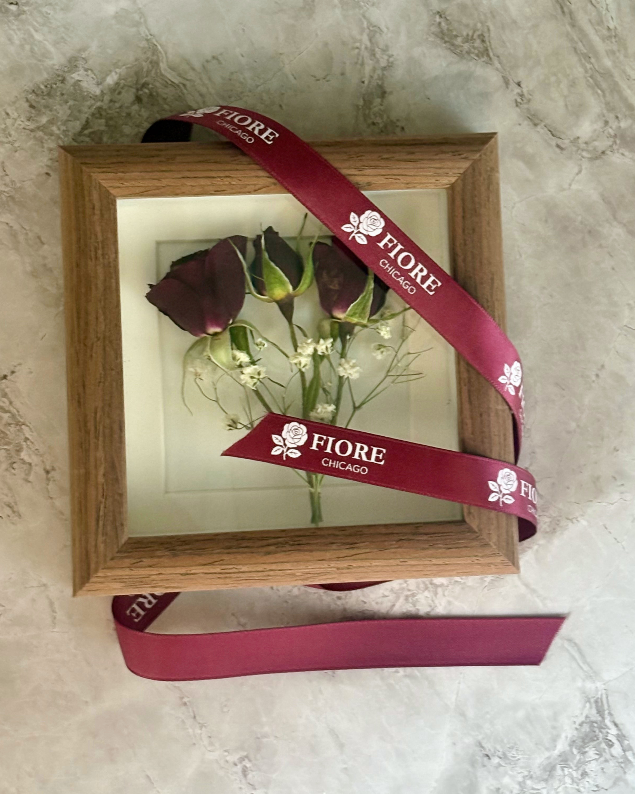 Floral Shadow Box - 40% off now through June