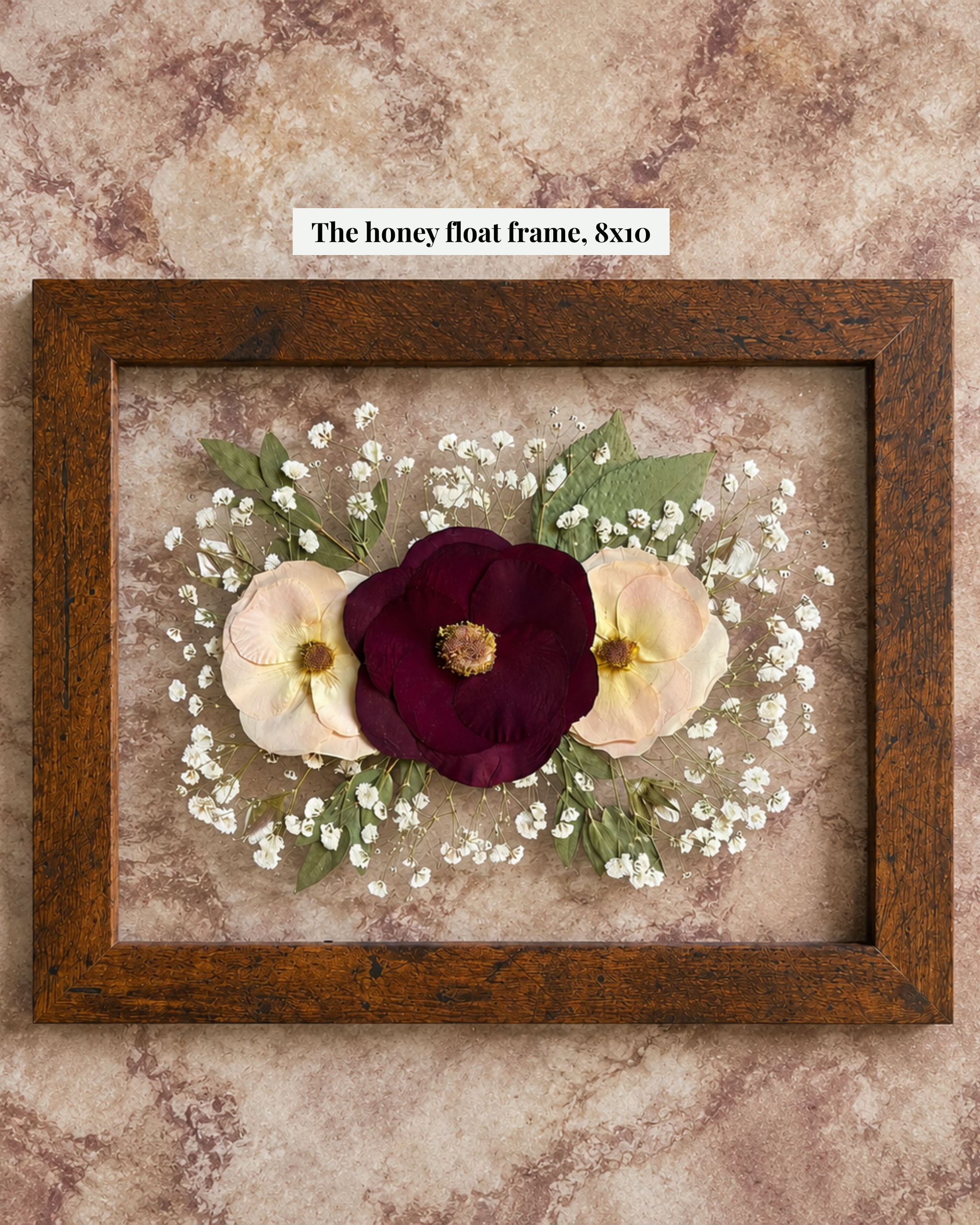 Floral Shadow Box - 40% off now through June