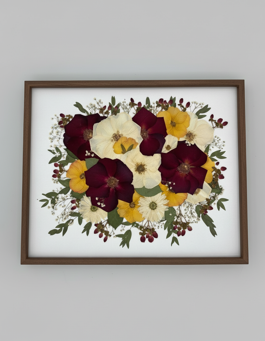 Pressed Floral Frame