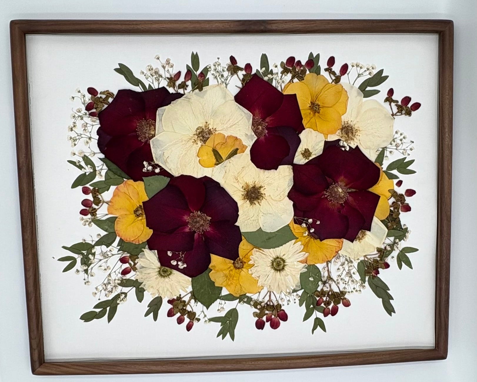 The Fiore Muse: Preserved Pressed Floral Frame