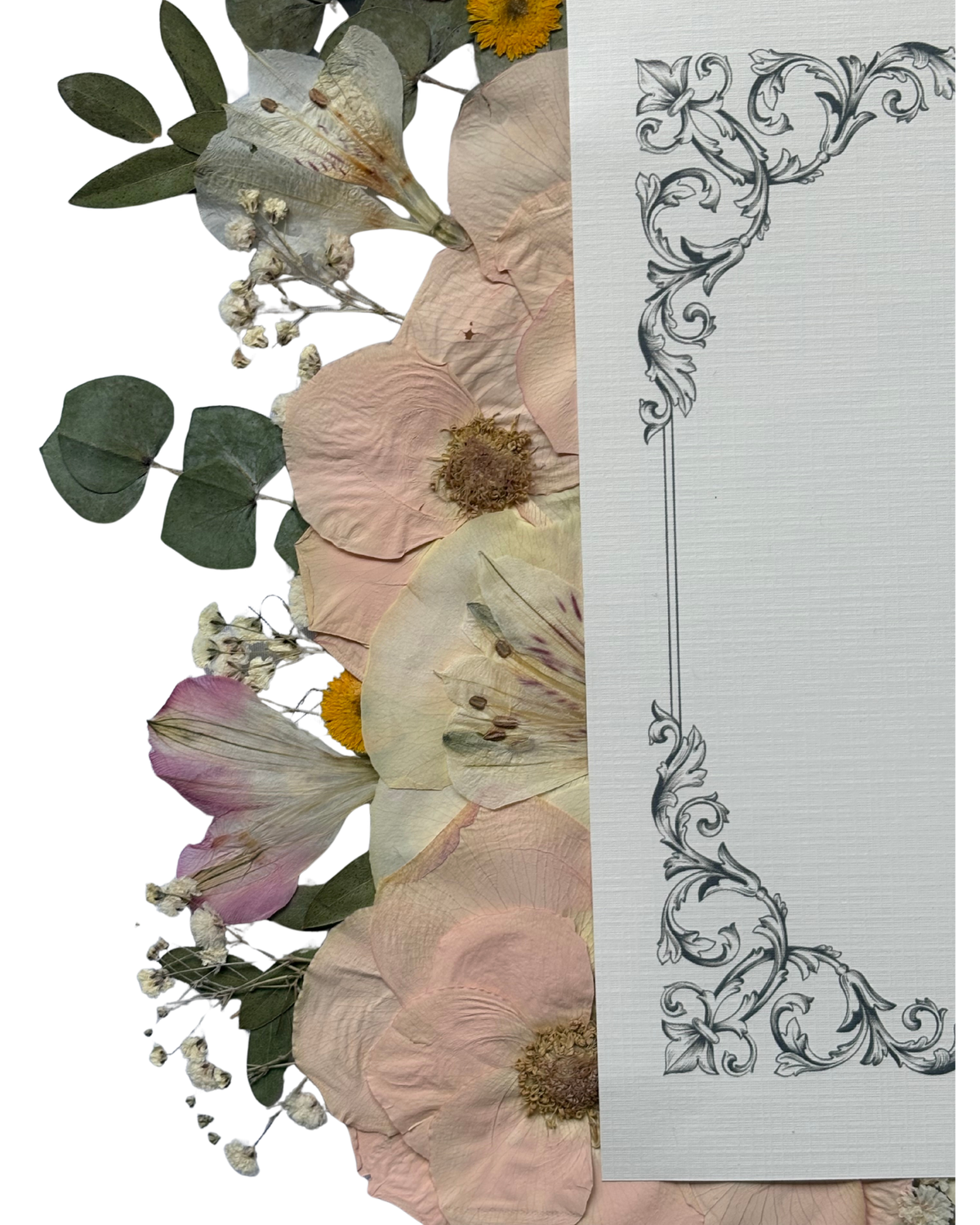 Pressed Floral Frame