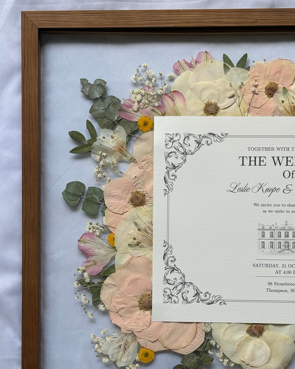 Pressed Floral Frame