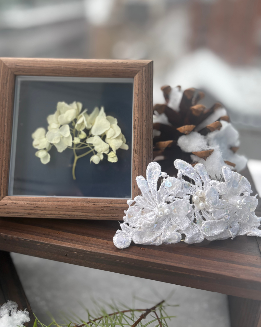 Floral Shadow Box - 40% off now through June